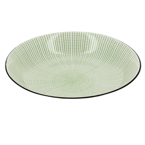Тарелка глубокая 20см Мята фарфор HGP-W5422 000000000001201171