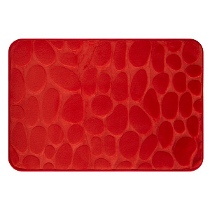 Коврик для ванной 40х60см LUCKY Астра вишневый полиэстер 000000000001220657