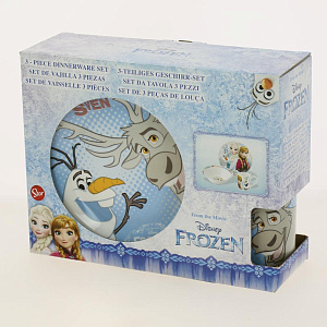 Набор детский посуды 3 предмета STOR Холодное сердце Олаф/Свен 252370/78767 000000000001193181