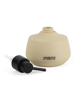 Диспенсер для жидкого мыла DE'NASTIA SOFT COLLECTION желтый полирезина 000000000001215866