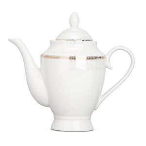 Сервиз чайный 15 предметов Stephanie с перламутром золото фарфор 000000000001219794