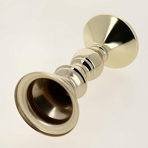 Подсвечник декоративный "NEO Classic" 18см металл/стекло золото R011284 000000000001200404