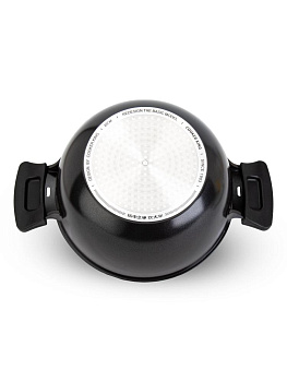 Кастрюля 6,62л 28х13,4см индукция антипригарное покрытие алюминий 000000000001226949