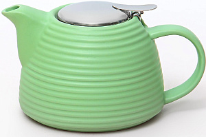 Чайник 700мл Elrington ФЕЛИЧИТА фильтр матовый ментол подарочная упаковка керамика 109-06092 000000000001203899