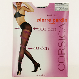 Колготки женские 40ден р.2 PIERRE CARDIN Corsica Nero 000000000001073303