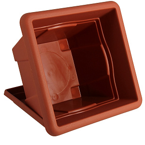 Квадратный горшок Martika, 16х16 см, 1.48л 000000000001015712