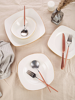 Набор столовой посуды 19 предметов TULU PORSELEN Vendy фарфор Набор столовой посуды 19 предметов TULU PORSELEN Vendy фарфор 000000000001212902