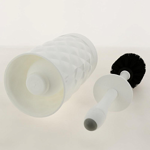 Ёрш для унитаза CRYSTAL белый пластик PRIMANOVA D-19934 000000000001201690