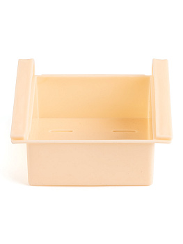 Органайзер для холодильника 15x16x5см персиковый пластик 000000000001214201