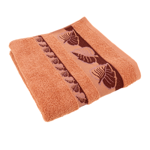 Пол-це 50х90Лепестки Коралл,хл100%,пл400 000000000001188128