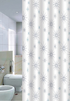 Штора для ванной CRYSTAL 180х200см PLE полиэстер PRIMANOVA DR-50055 000000000001201716