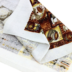 Полотенце махровое кухонное 37*62 "Китай" 250 г/м2 000000000001032352