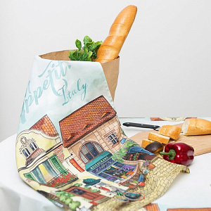 Полотенце кухонное "Этель" Bon Appetit 40х73 см 100% хл, саржа190 гр/м2  3184272 000000000001185433