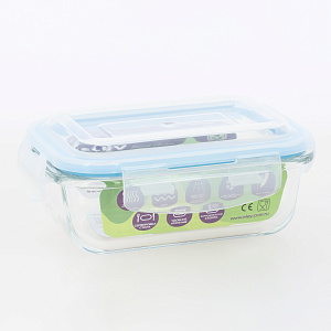 Контейнер 370мл ELEY прямоугольный стекло 000000000001186802