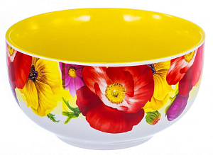 Салатник керамика 560мл Калейдоскоп Анемоны Elrington 111-09007 000000000001200570