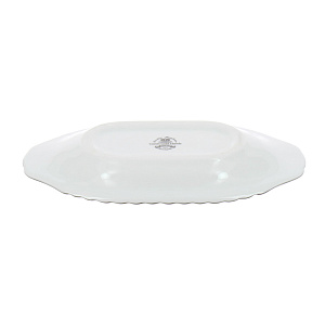 Овальное блюдо Платиновая отводка Porcelaine Czech Gold Hands, 20 см 000000000001136282