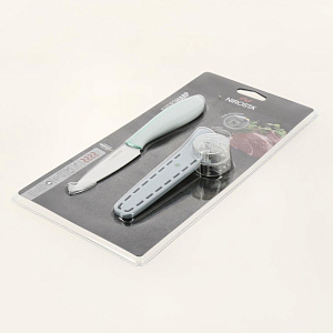 Нож для овощей 9см FACKELMANN EVERSHARP нержавеющая сталь/пластик 000000000001201155