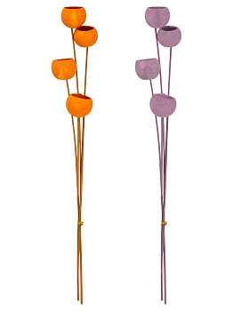 Сухоцветы 16x8x70см DE'NASTIA Колокольчик микс цветов 000000000001228192