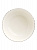 Салатник 15см DE'NASTIA OLYMPOS белый с золотистой каймой фарфор 000000000001218844