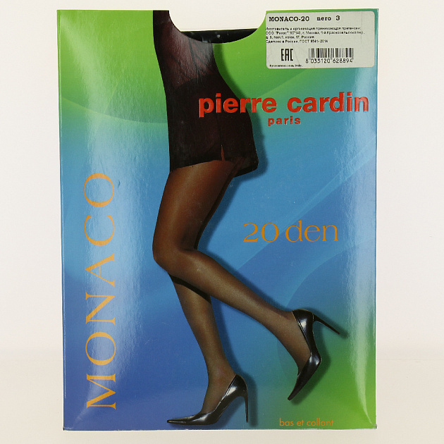 Колготки женские Pierre Cardin Монако 20 ден, nero 3 000000000001186760
