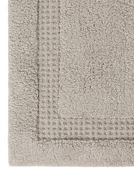 Коврик для ванной 60x100см DE'NASTIA Вафля серый хлопок 000000000001220597