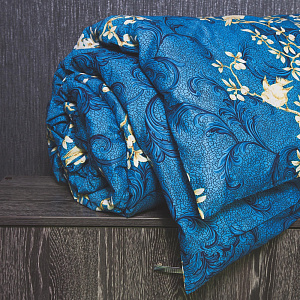 Комплект постельного белья 1,5спальное DE'NASTIA Сатин Сонет 50x70см-2шт C010406 000000000001123877