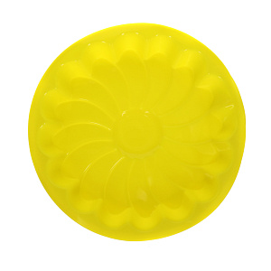 Форма для выпечки Ромашка Matissa, зеленый, 23х4 см, силикон 000000000001134738