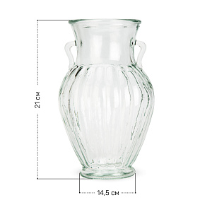 Ваза 21см Грация стекло 000000000001220748