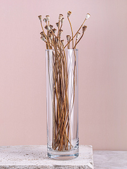 FLORA Ваза для цветов 26,5cм PASABAHCE стекло 43767 000000000001004233