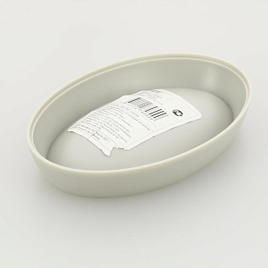 Мыльница DE'NASTIA под камень оливковая пластик 000000000001207117