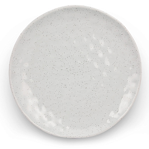 Тарелка десертная 21,5см Соты серый глазурованная керамика 000000000001217628
