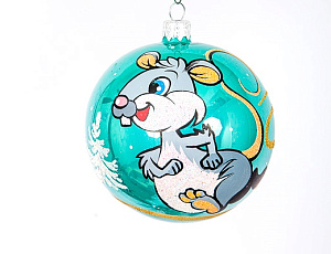 Шар 5 Подарочный стекло 10см NP-1879 000000000001075073