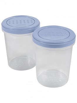 Набор банок с закручивающейся крышкой PATTERN 2штх1л PT9859 000000000001116971