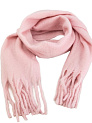 Шарф 40х200см теплый розовый полиэстер 000000000001229233