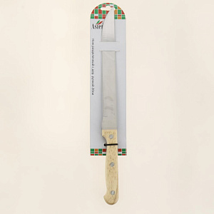 Нож кухонный разделочный 20см с деревянной ручкой ASTELL нержавеющая сталь AST-004-НК-019 000000000001203442