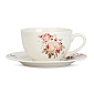 Пара чайная 250мл/блюдце Rose фарфор