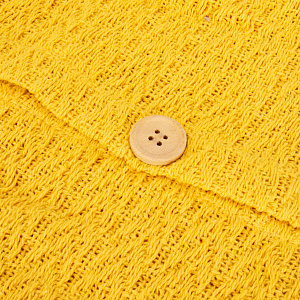 Наволочка декоративная 40х40см LUCKY WOVEN SGE-GRETA желтый хлопок 000000000001218024