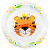 Набор детской посуды 3 предмета ND PLAY  Животные Африки стекло 000000000001218995