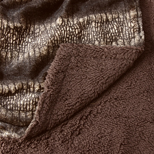 Плед меховой DE'NASTIA Питон 150х200см 100%Полиэстер T740015 000000000001109568