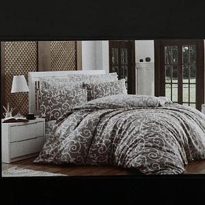 Комплект постельного белья 2-спальный ПОСУДА ЦЕНТР вензель 80%хлопок20%полиэстер 000000000001185319