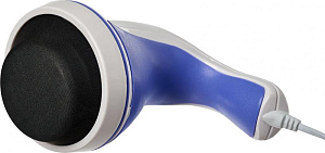 Массажер для тела электрический 15х18х11см BRADEX РЕЛАКС белый/синий пластик 4 насадки для массажа всего тела 000000000001217253