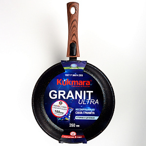 Сковорода 26см Granit Ultra Induction blue антипригарное покрытие съемная ручка алюминий 000000000001208437