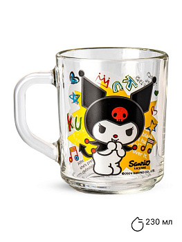 Набор детской посуды 3 предмета ND PLAY Куроми Граффити стекло 000000000001225617