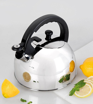 Чайник 2,5л TALLER Робсон зеркальная полировка нержавеющая сталь 000000000001009372