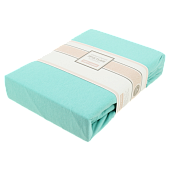 Простыня на резинке 160х200см ОТК ПРОИЗВОДСТВО трикотажная кулирка 120гр 100% хлопок микс/160х200 000000000001205996