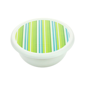 Набор мисок с крышками Lime Mix Plast-team, 1.2л, 2.1л, 3.2л, 3 шт. 000000000001120671