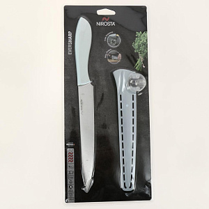 Нож разделочный 20см FACKELMANN Eversharp нержавеющая сталь/пластик 000000000001201156