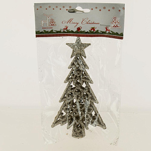Украшение декоративное на ёлку Ёлочка 7x13,5см R010531 000000000001192278