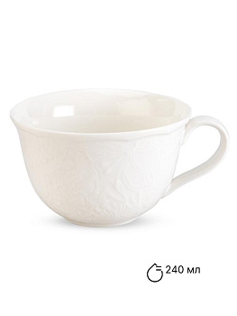 Пара чайная 240мл MATISSA Barocco фарфор 000000000001230122