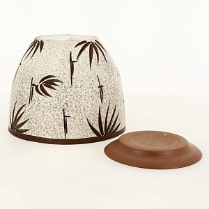 Горшок для цветов декоративный керамический Бамбук текстурный №1 4л ГК 1 000000000001200868